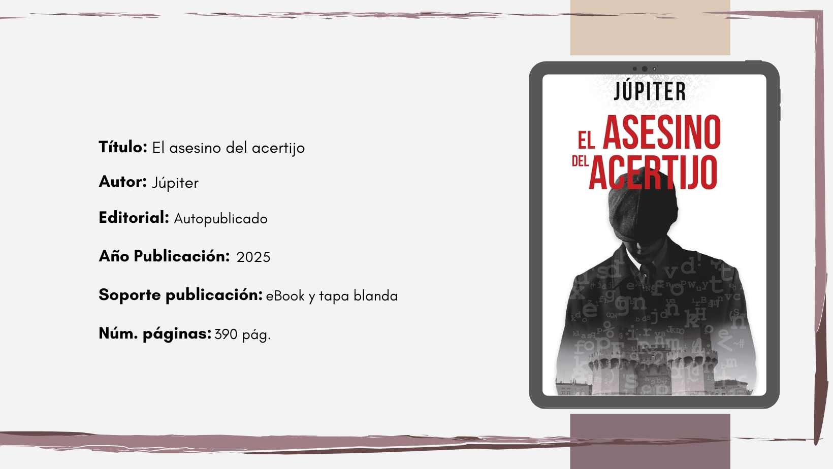 «El asesino del acertijo» de Júpiter
