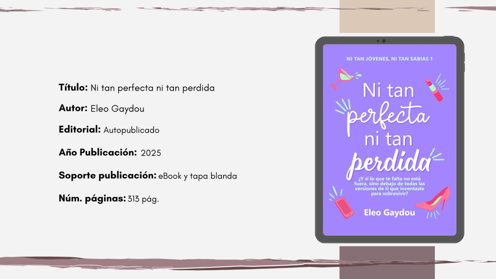 «Ni tan perfecta ni tan perdida» de Eleo&nbsp;Gaydou